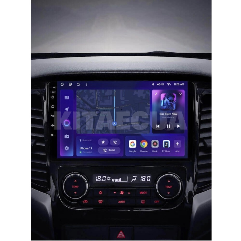 Штатна магнітола MOSS M3 4+32 ГБ 9" Mitsubishi L200 5 (Automatic air conditioning) 2015-2019 (F2) AMS (50549) - 4