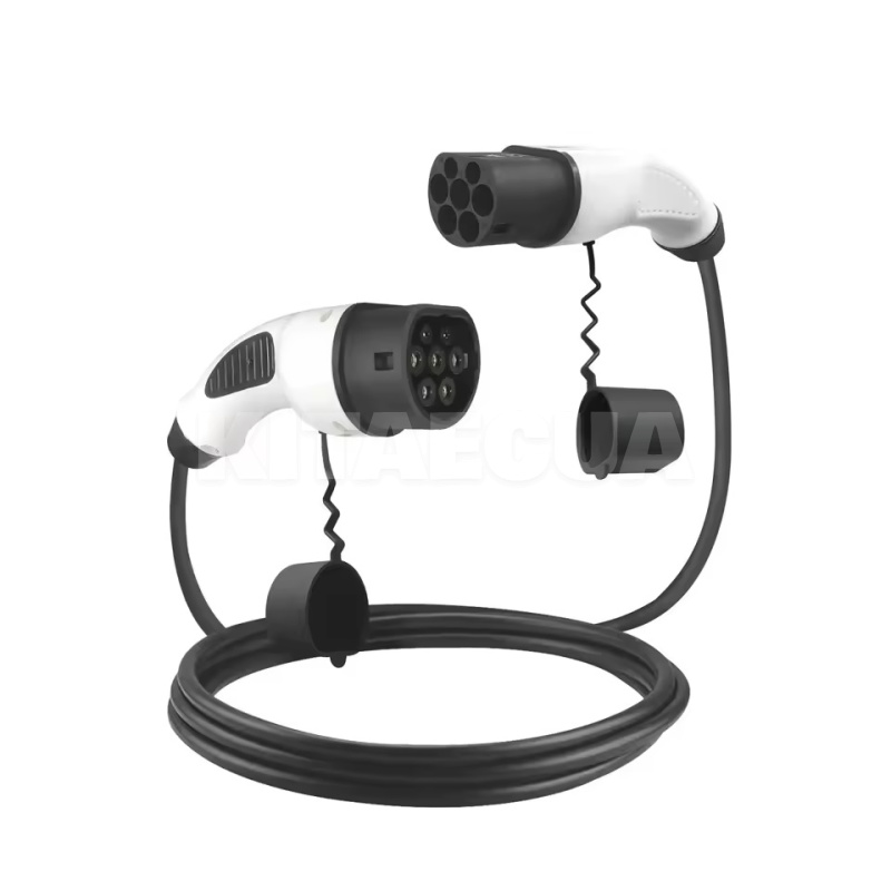 Зарядный кабель для электромобиля 22 кВт 5м Type 2 (станция) - Type 2 (европейское авто) Duosida (MC22-T2T2)