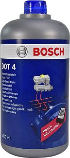 Гальмівна рідина 1л DOT4 Bosch