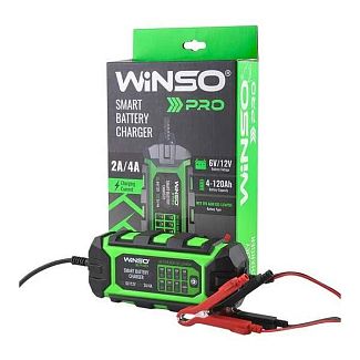 зарядний пристрій для акумулятора 6В/12В 4А Winso