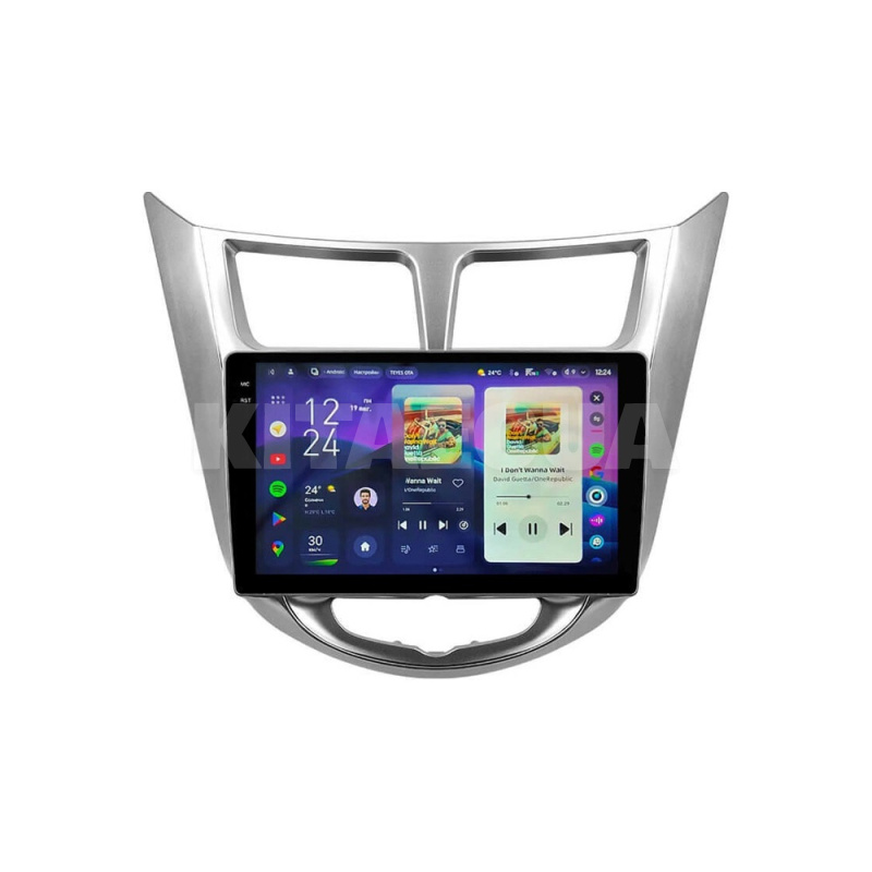 Штатна магнітола CC4 8+128 Gb 9" Hyundai Solaris 1 2010-2016 2kШтатна магнітола CC4 8+128 Gb 9" Hyundai Solaris 1 2010-2016 2k Teyes (53330)