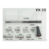 Антенный наконечник витой 5мм L21cм адаптеры 3 шт. (YX-15)