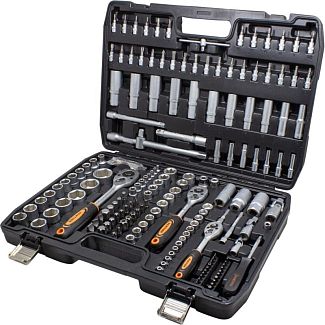 Набор инструментов 1/2" 1/4" 3/8" 172 предмета PARTNER