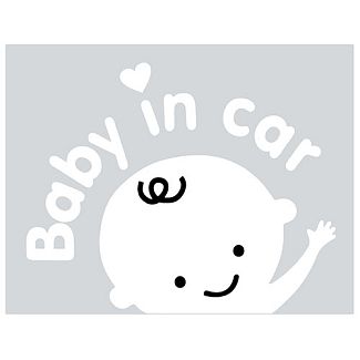 Наклейка "Baby in car" хлопчик 155х126 мм VITOL