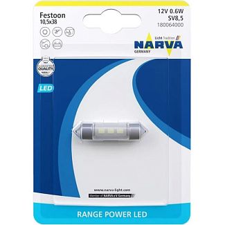 LED лампа для авто Range Power SV8.5 0.6W 6000К NARVA