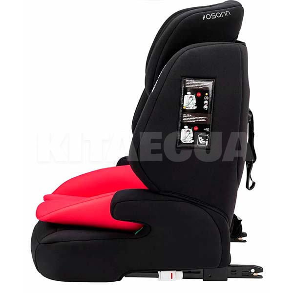 Автокресло детское Jazzi Isofix i-Size Nero+Coral 0-36 кг кораловое Osann (ecp102-287-19) - 2