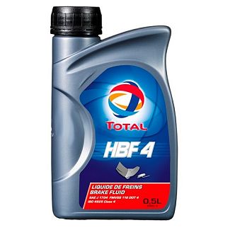 Гальмівна рідина 0.5 л DOT4 TOTAL