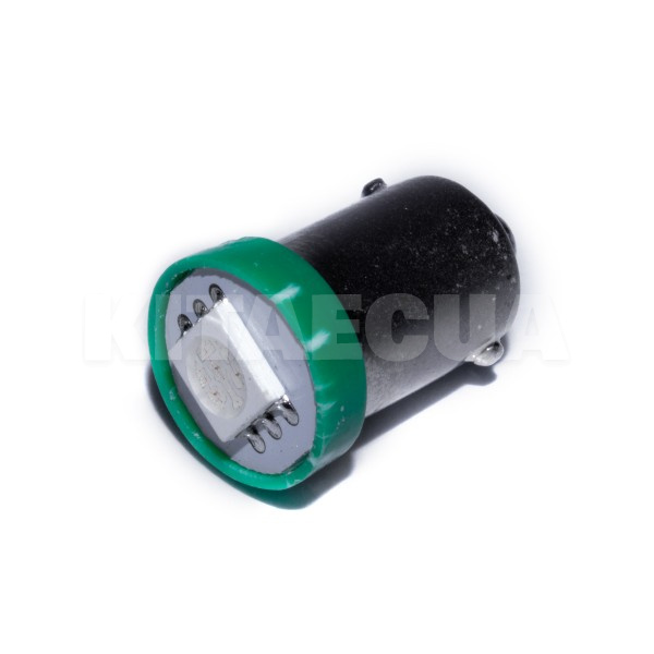 LED лампа для авто T2W BA9s 0.45W зеленый AllLight (29026400)