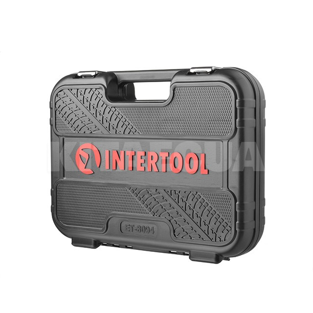 Набір інструментів 1/2" & 1/4" 94 предмета Cr-V STORM Intertool (ET-8094) - 2