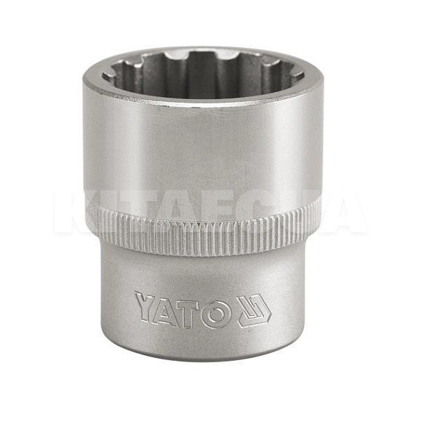 Головка торцева SPLINE 20 мм 1/2" 38 мм YATO (YT-1472)
