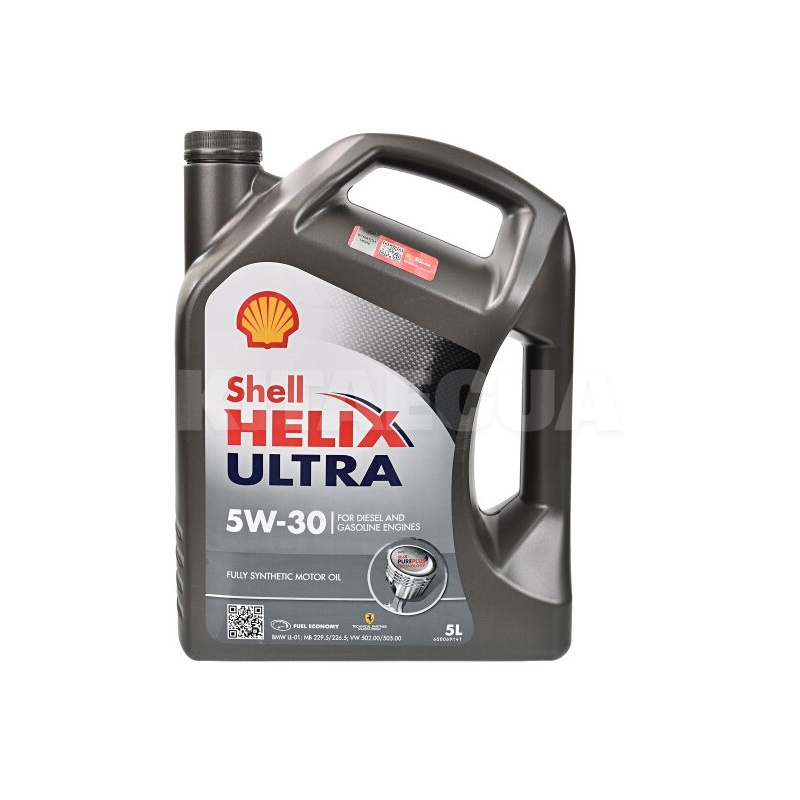 Масло моторне синтетичне 5л 5W-30 Helix Ultra SHELL (ТОВ-У513049)