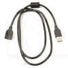 Кабель USB AF - AM One ferrite 1.0 м черный PowerPlant (CA910694)