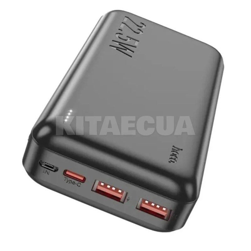 Повербанк Astute 20000mAh 22.5W чорний HOCO (6931474782496) - 3