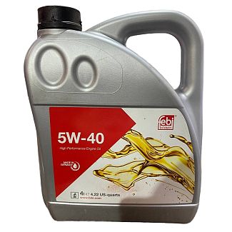 Масло моторное синтетическое 4л 5W-40 FEBI