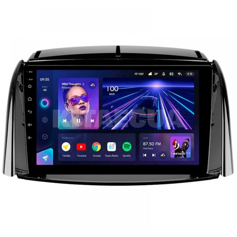 Штатна магнітола CC3L 4+64 Gb 9" Renault Koleos 2008-2016 (B) Teyes (52047)
