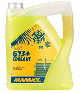 Антифриз жовтий 5л G13+ Coolant Mannol