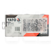 Гайки 150 предметів (М4, М5, М6, М8, М10) YATO (YT-06776)