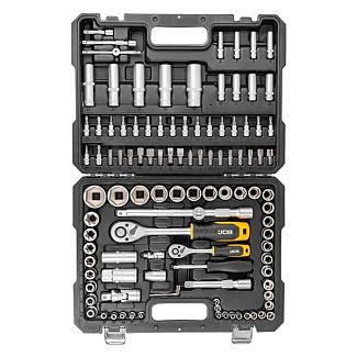 Набор инструментов 1/2" 1/4" 108 предметов JCB - Kitaec.ua Набор инструментов 1/2" 1/4" 108 предметов JCB