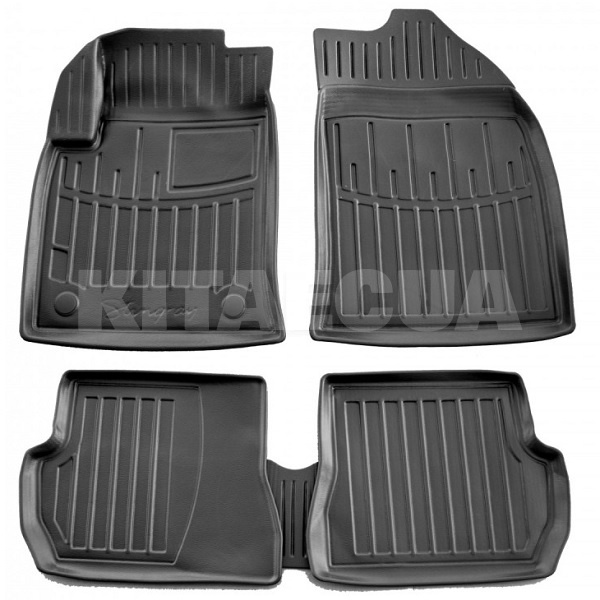 3D килимки в салон Ford Fusion (2002-2012) UNV03 кліпси Stingray (5007195)