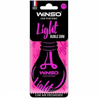 Ароматизатор Light Bubble Gum "жвачка" сухой листик Winso