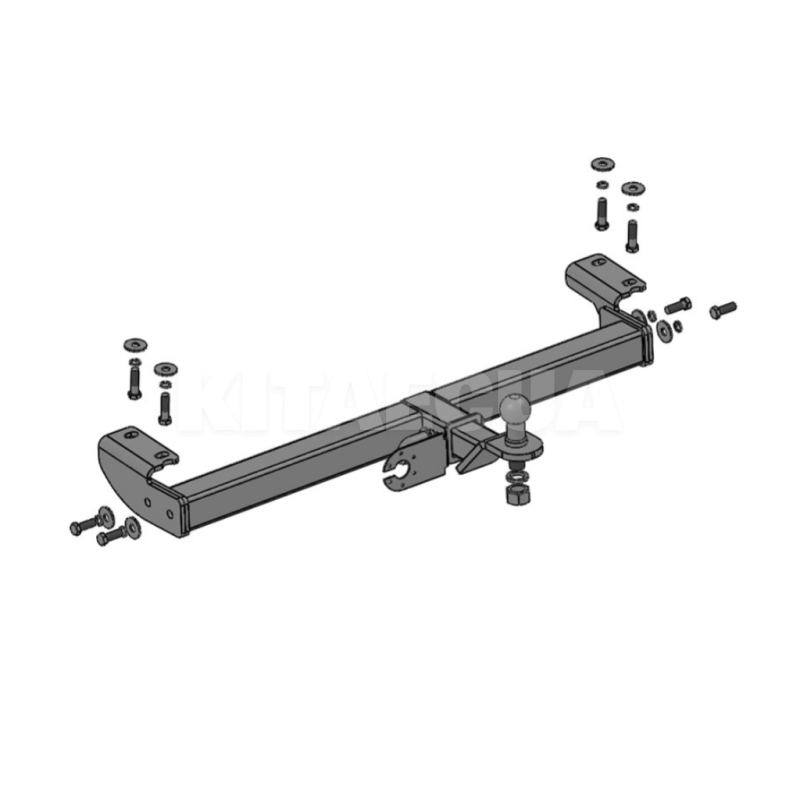 Фаркоп знімний Toyota RAV4 (2000-2005) під американський квадрат Автопроставка (2001-77-30)