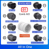Переходник универсальний, на любой тип (All-In-One) 8 в 1 EVOLADO (P-ALLIN)
