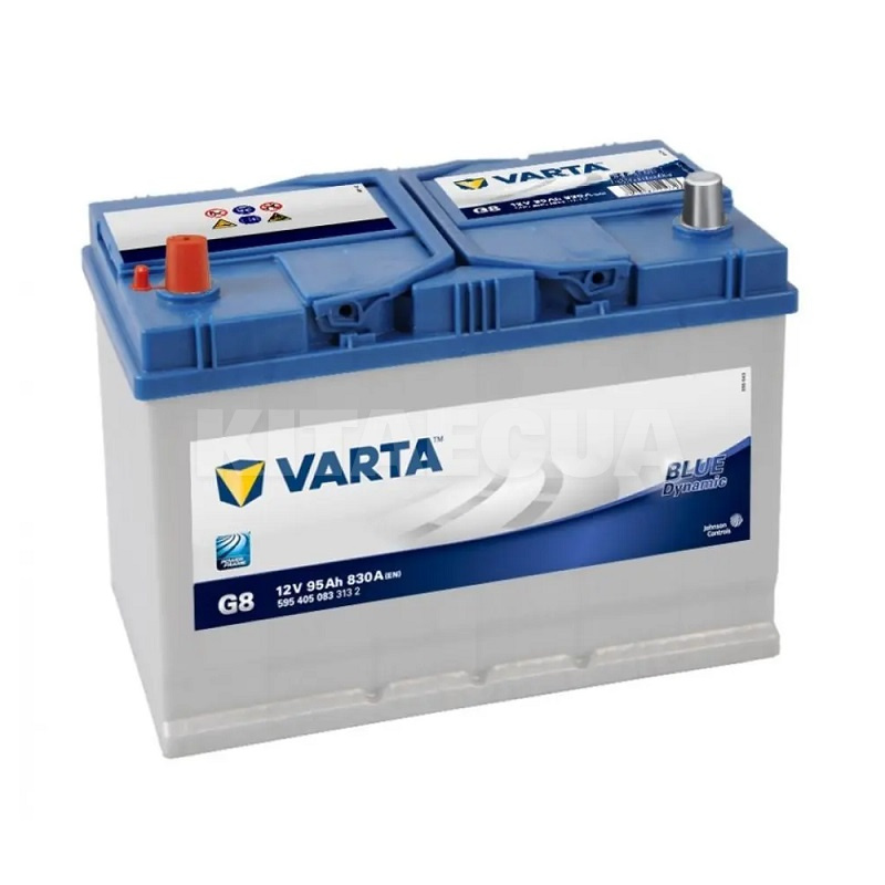 Акумулятор автомобільний 95Ач 830А "+" зліва VARTA (595405083)