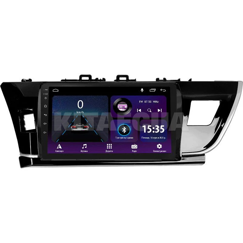 Штатна магнітола E10232 2+32 Gb 10" Toyota Corolla 11 Middle East 2013-2017 SIGMA4car (42380)
