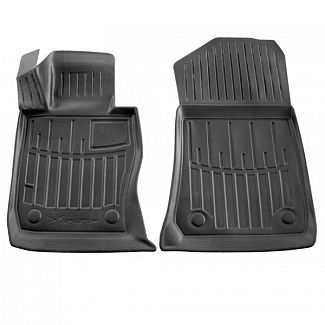 3D коврики передние BMW X1 (E84) (2009-2015) UNV02 клипсы Stingray