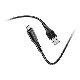 Кабель USB microUSB 2.4A C22-01 1м чорний CHAROME