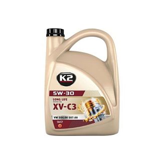 Масло моторное синтетическое Long Life XV-C3 5W-30 5л K2