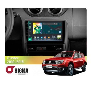 Штатна магнітола X9464 4+64 ГБ 9" Renault Duster 1 2010-2015 SIGMA4car
