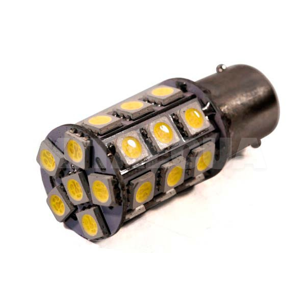 LED лампа для авто BA15s T25 1156 6000K AllLight (T25/5-27-5050-AllLight)