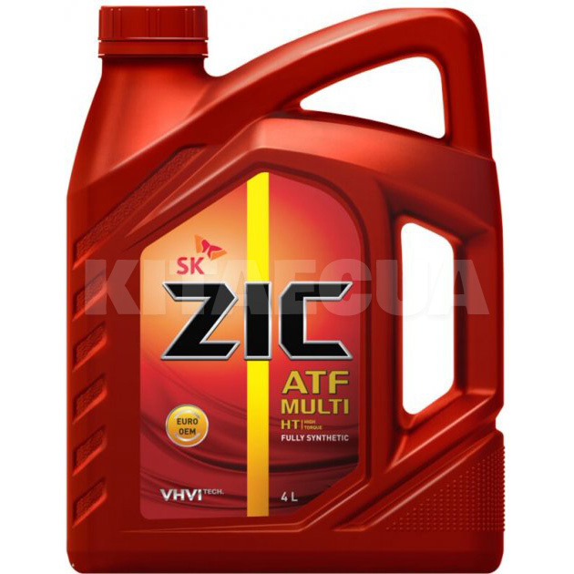 Масло трансмиссионное синтетическое 4л (в ГУР) ATF MULTI HT ZIC (162664)