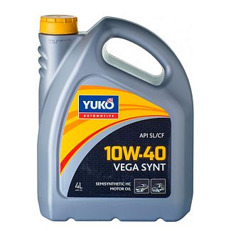 Масло моторное полусинтетическое 4л 10W-40 Vega Synt Yuko