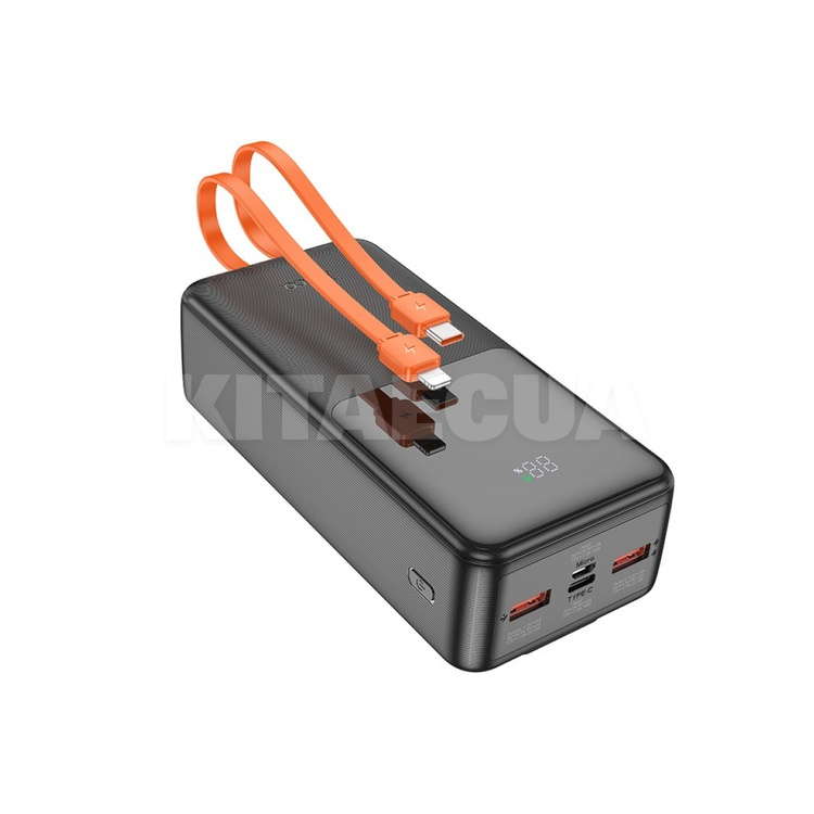 Повербанк Sharp charger 30000mAh 20W чорний HOCO (6942007606134) - 2