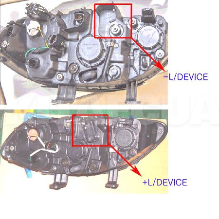 Фара передня ліва (електро.коректор) на Lifan 520 Breeze (LAX4121100B1) - 2
