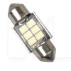 Светодиодная лампа E6 9/18V C5W 31мм (компл.) AMS (41234)