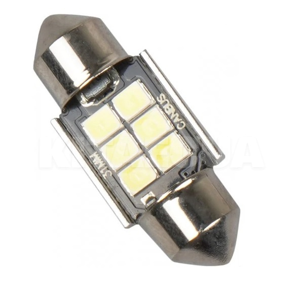 Светодиодная лампа E6 9/18V C5W 31мм (компл.) AMS (41234) - 3