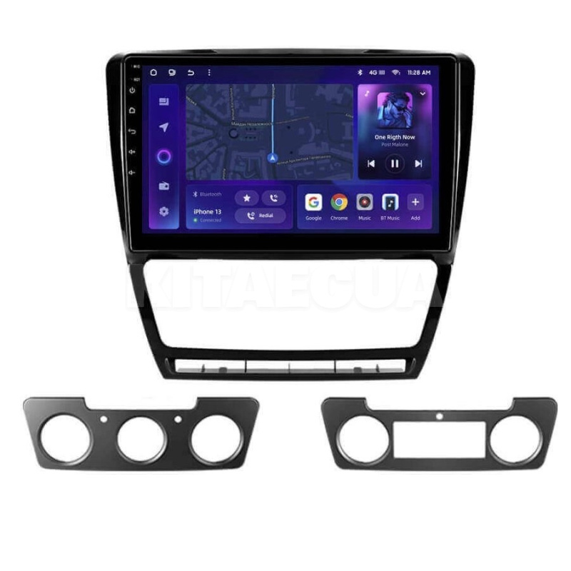 Штатна магнітола MOSS M3 4+32 ГБ 10" Skoda Octavia 2 A5 2008-2013 Black AMS (50881)