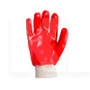 Рукавички робочі універсальні трикотажні червоні XL повна облива D-RESIST DOLONI (4518)