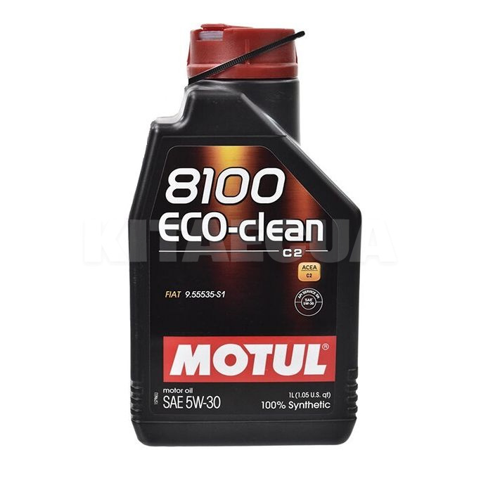 Масло моторне синтетичне 1л 5W-30 8100 Eco-Clean MOTUL (101542)