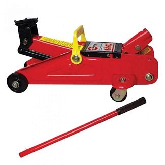 Домкрат гидравлический подкатной до 2 т (135мм-385мм) Intertool