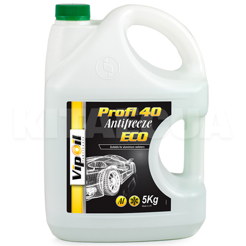 Антифриз зелений 5кг G11 -40 °С Eco Profi 40 VipOil (701407)