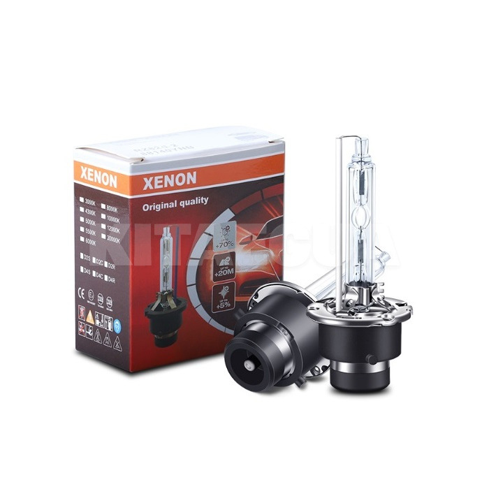 Ксенонова лампа D2S 35W 85V 4300K 2 шт. Super Vision +70% (524529)