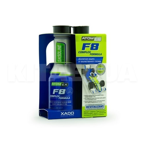 Комплексная присадка в бензин 250мл Atomex F8 Complex Formula XADO (XA 40313)