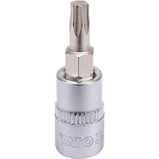 Головка торцевая с насадкой 37 мм 1/4“ Torx T25 YATO