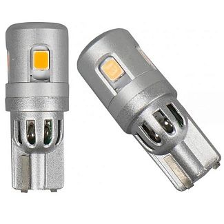 Светодиодная лампа V5 12V WY5W 2200K (компл.) AMS
