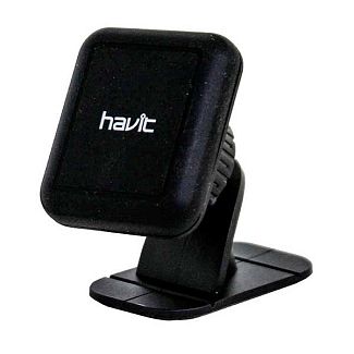 Автомобільний утримувач телефону чорний HAVIT