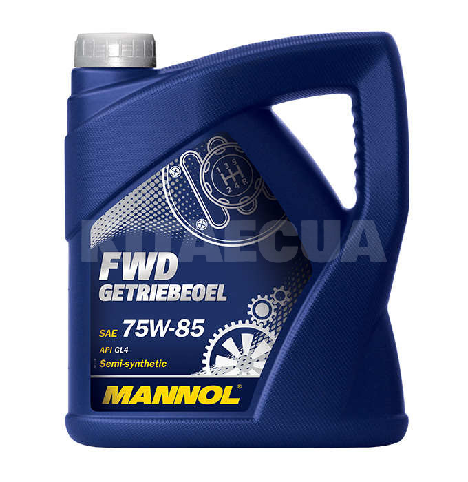 Масло трансмісійне напівсинтетичне 4л 75W-85 FWD Getriebeoel Mannol (MN8101-4) - 2